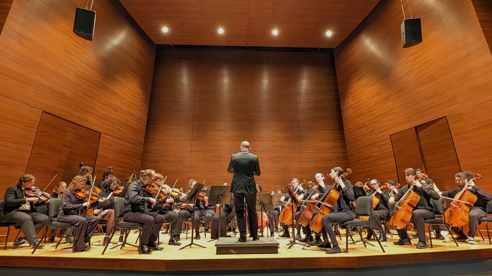 orchestra rehearsal