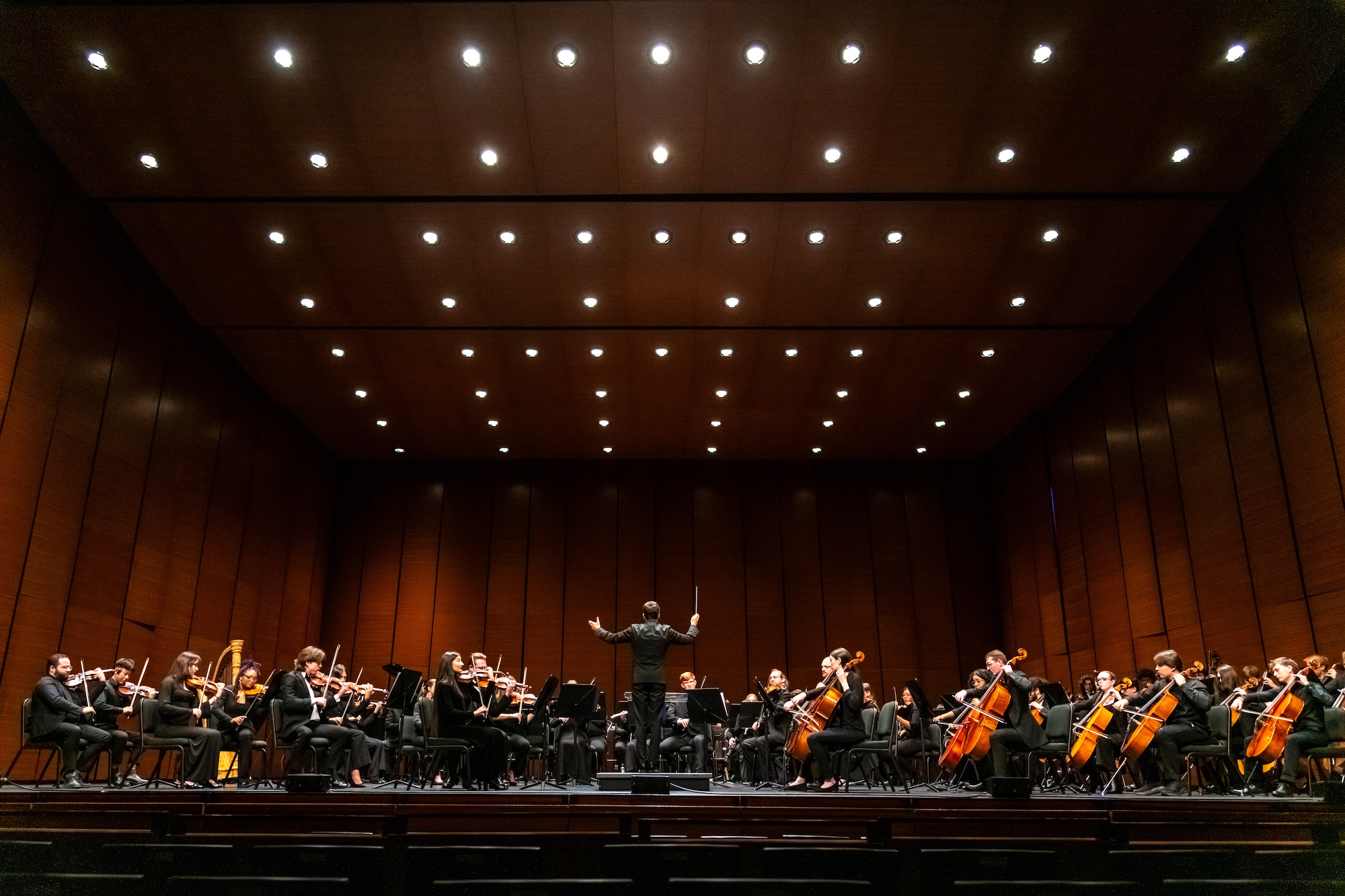 orchestra rehearsal