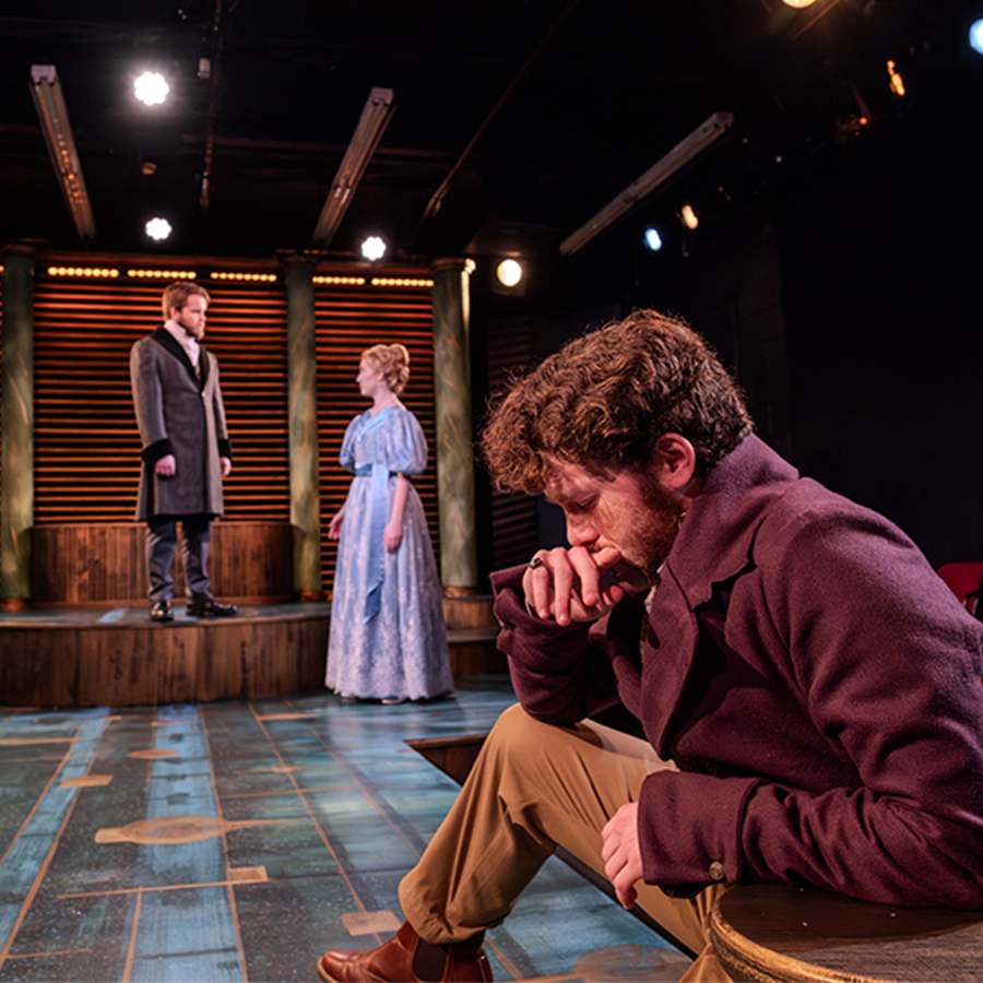 Actors on a stage