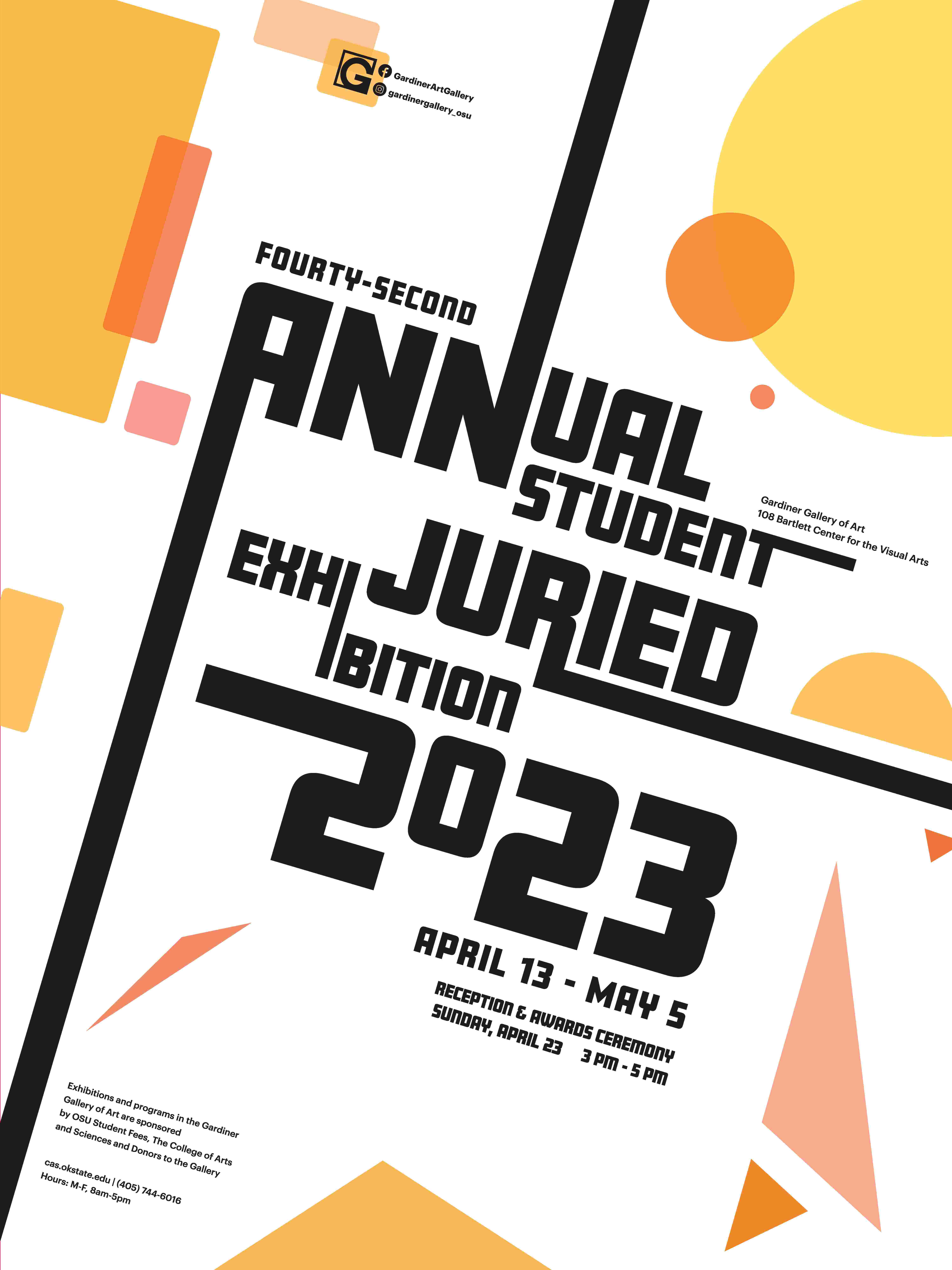 exhibition flyer