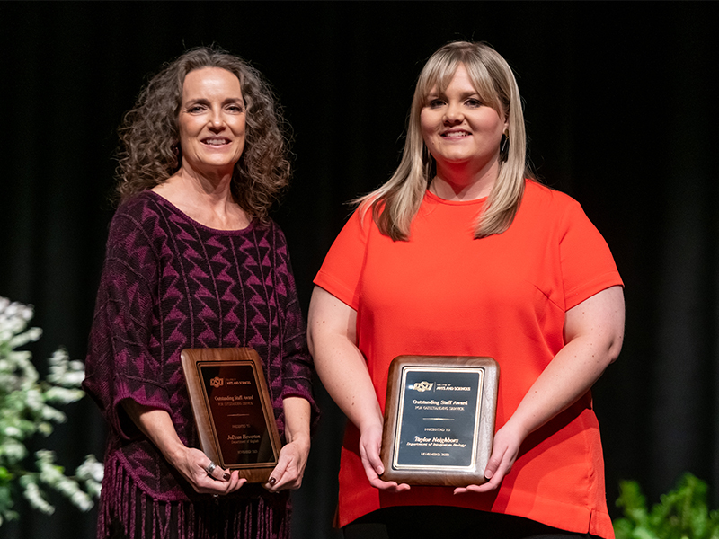 Staff award winners Staff award winners