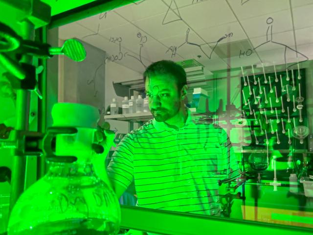 spencer pitre in lab