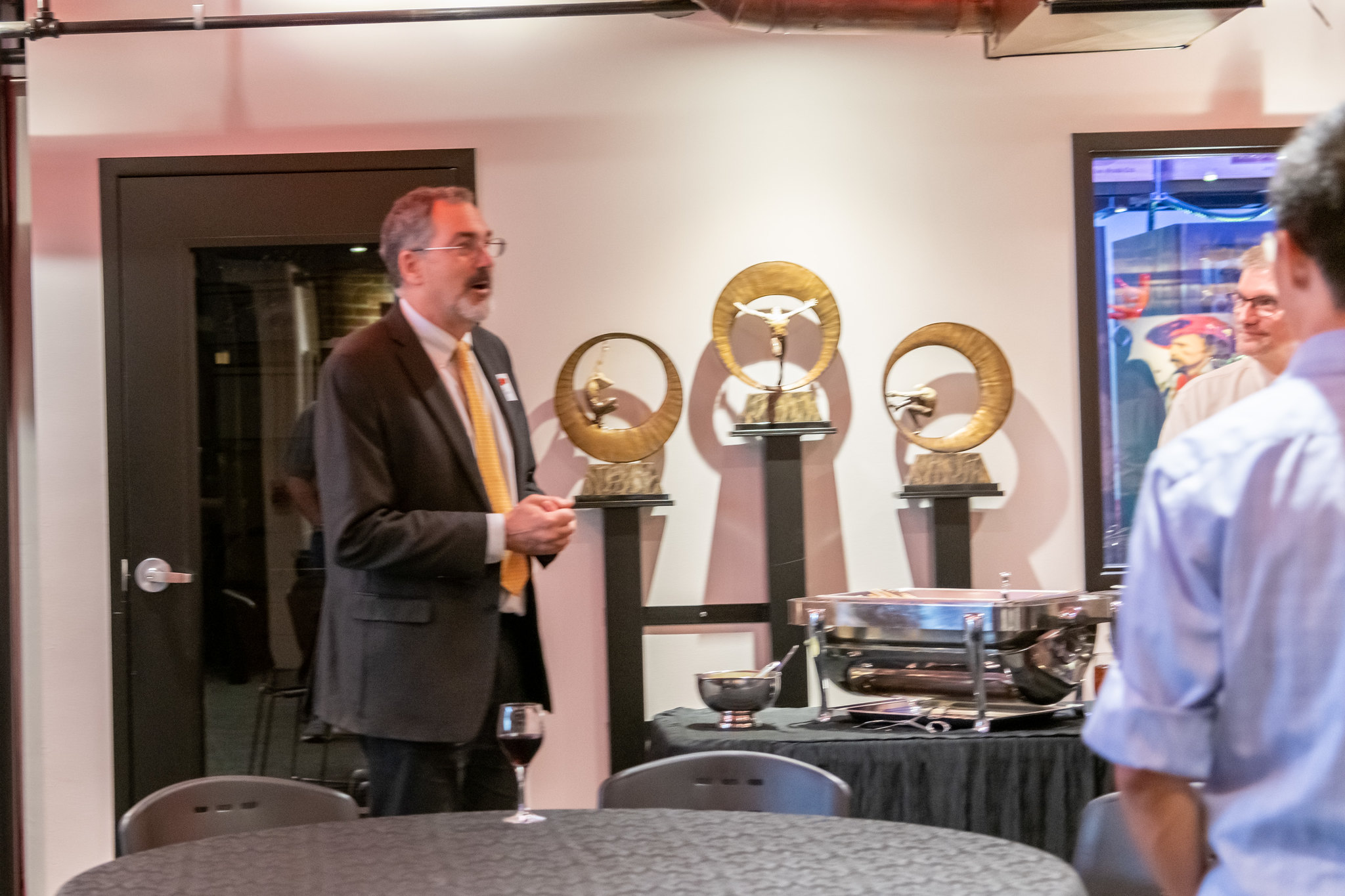 Associate Dean Tom Wikle welcomes the attendees
