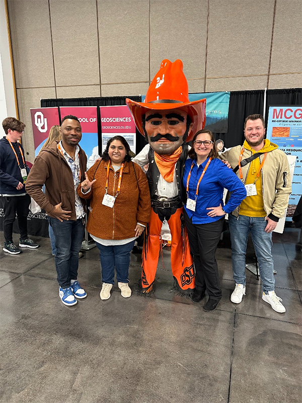 With Pete Ph.D.'s - OG, Debarpita, Pistol Pete, Dr. B, Trenity