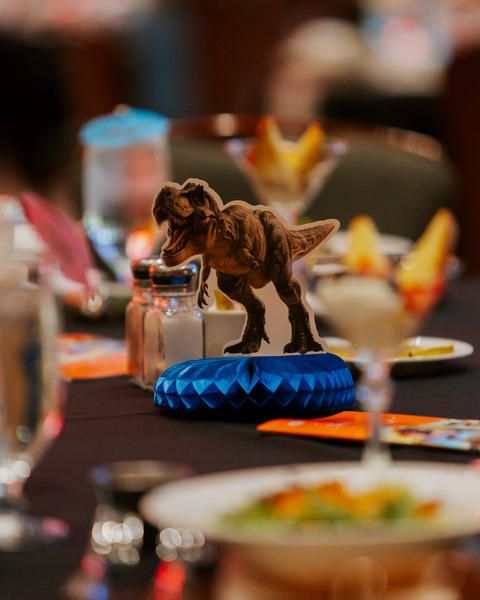 Dino theme centerpiece