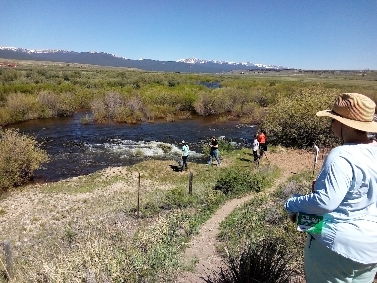 students sampling