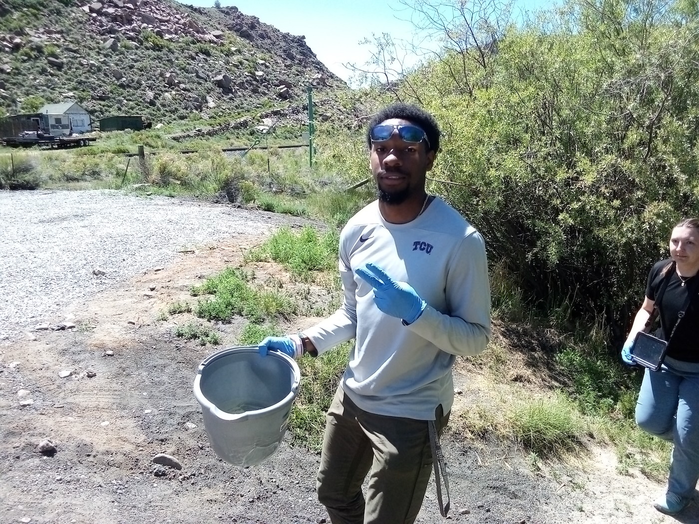 students sampling