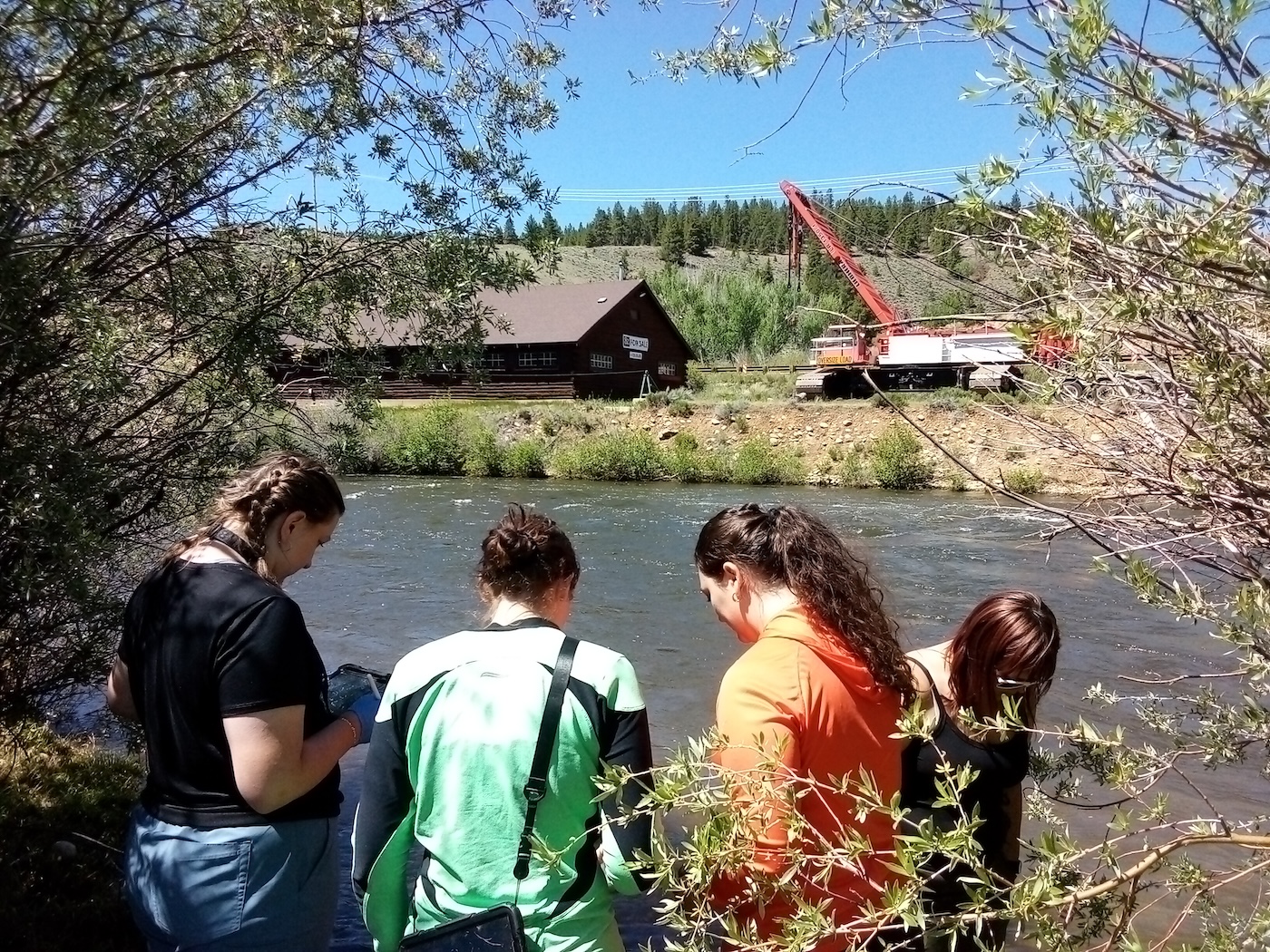 students sampling