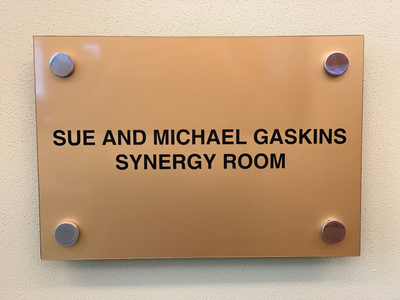 synergy room plaque synergy room plaque