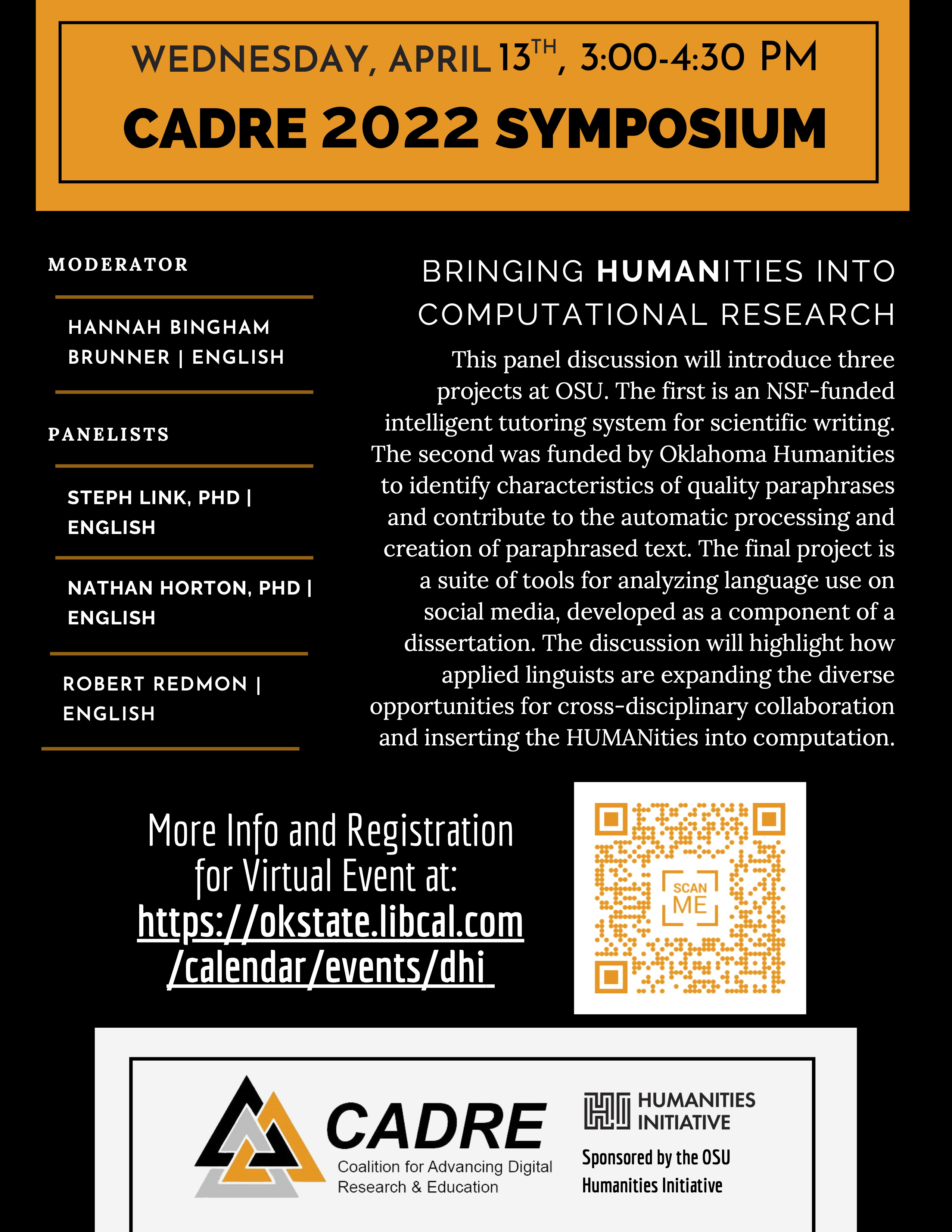 event flyer