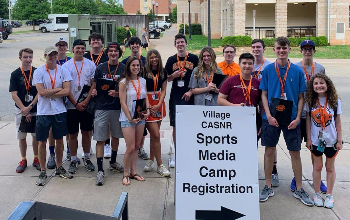 Sports Media Camp Registration Photo