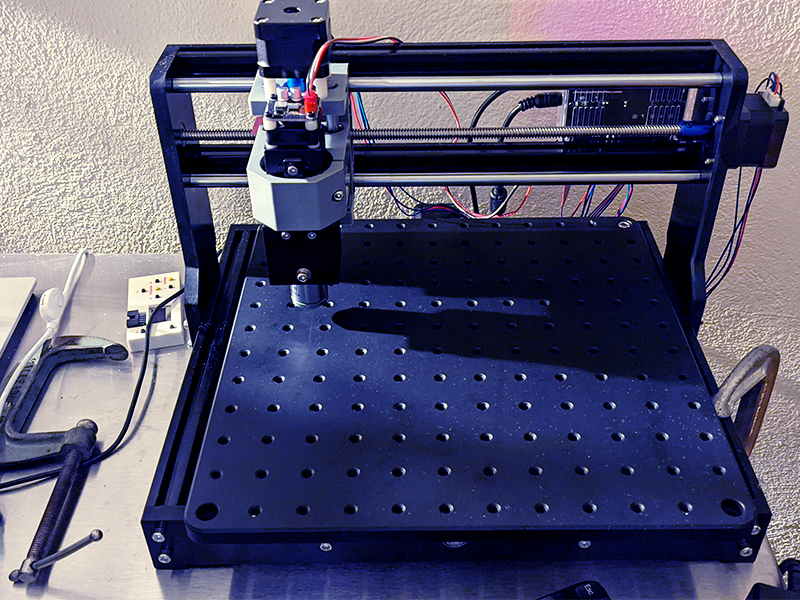 Home-made direct-laser mask and wafer writing