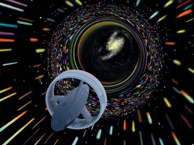 image of a warp drive