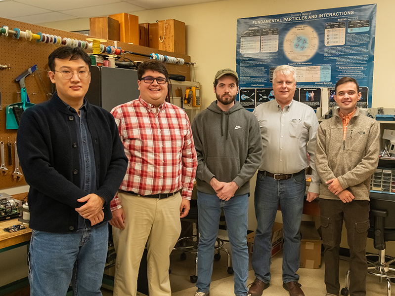 Eric Benton and NASA Research Team Eric Benton and NASA Research Team