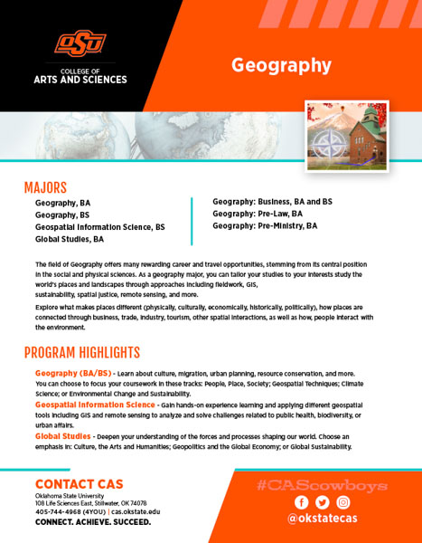 Geography Slick Sheet document image