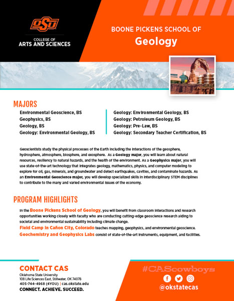Geology Slick Sheet document image