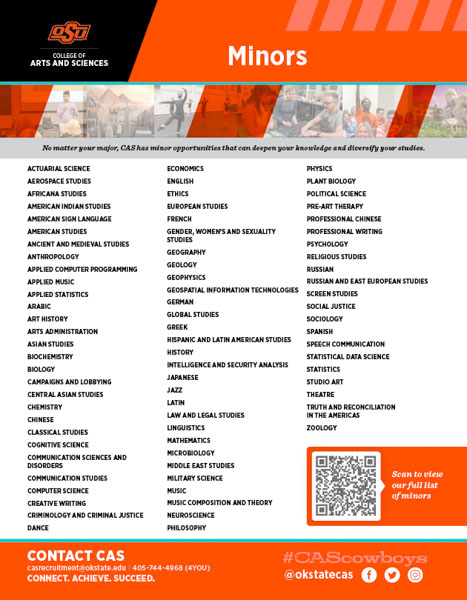 Minors Slick Sheet document image