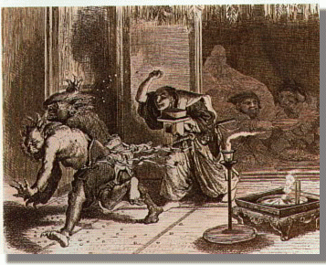 Exorcism by stoning