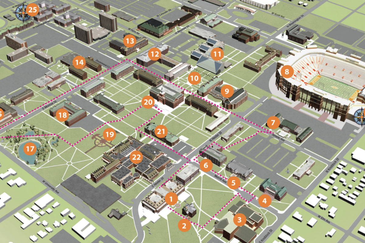Campus map