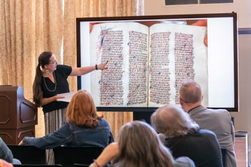 Link to the Past: Medieval manuscripts exhibit teaches OSU students, faculty evolution of publishing