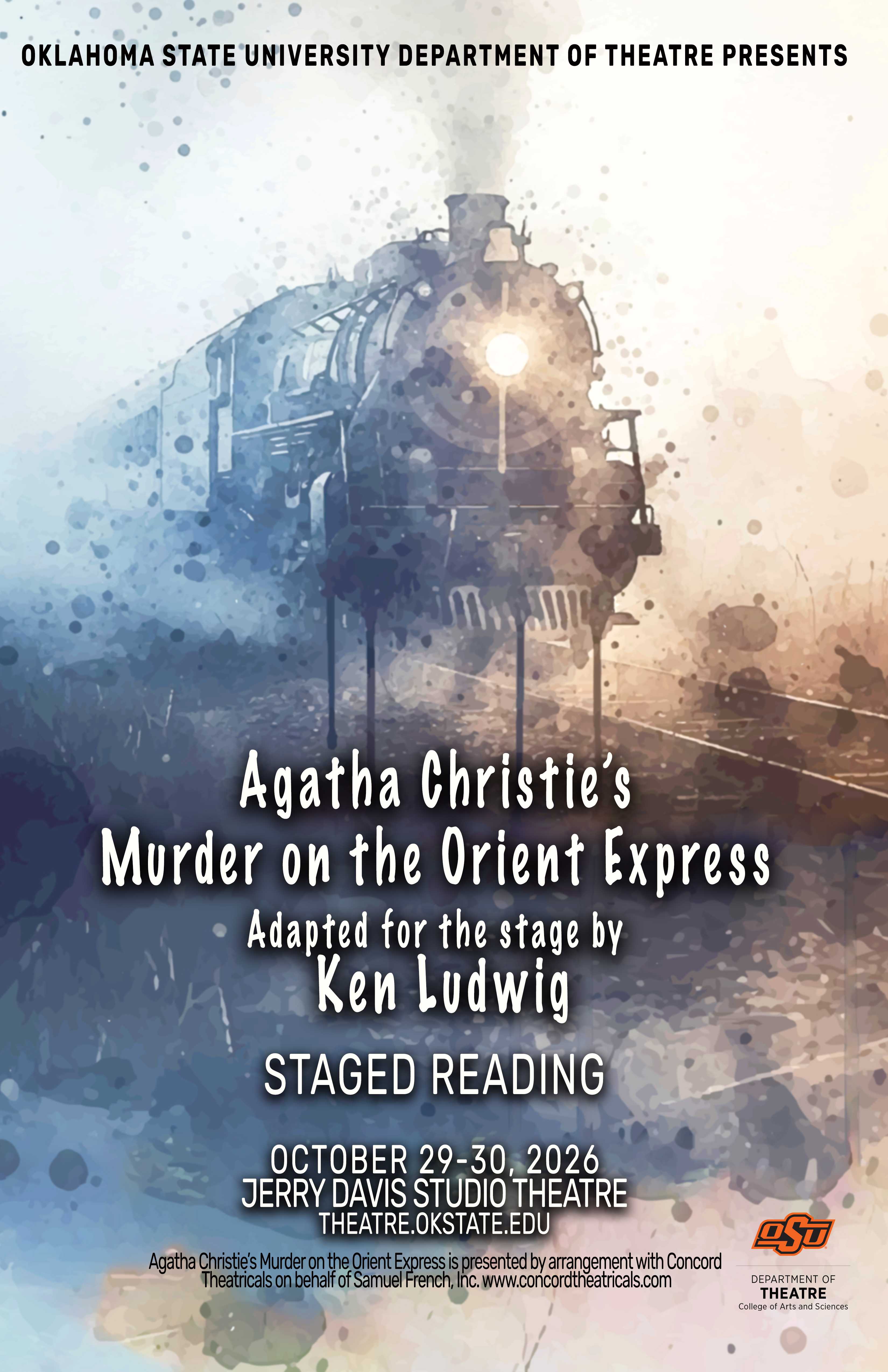 OrientExpress Agatha Christie's Murder on the Orient Express Poster