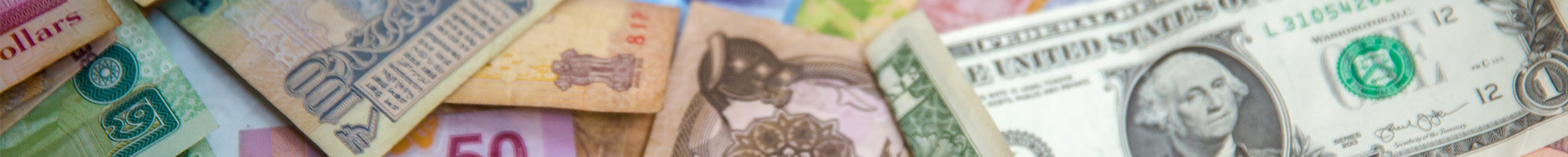 Collection of different types of money, including paper bills. Collection of different types of money, including paper bills.